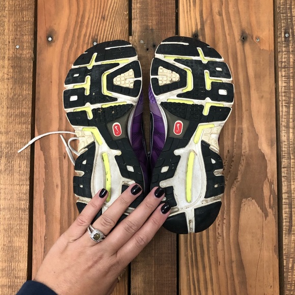 Nike size 7.5 LunarGlide purple sneakers/shoes - Picture 8 of 8